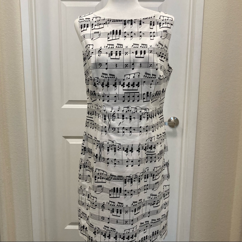 North Style Symphony Print Cotton Dress